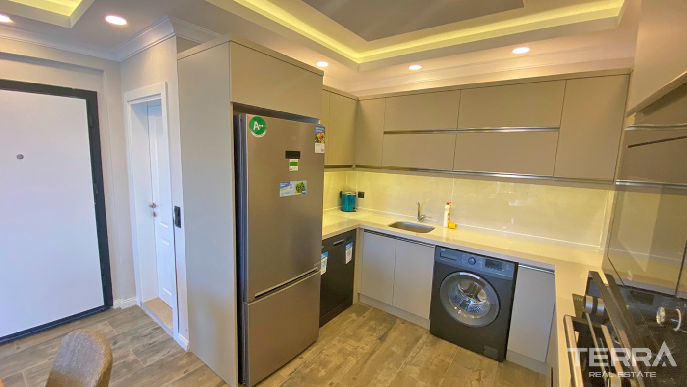 Resale Apartment with Pool and Mountain View in Fethiye, Hisarönü - 56558
