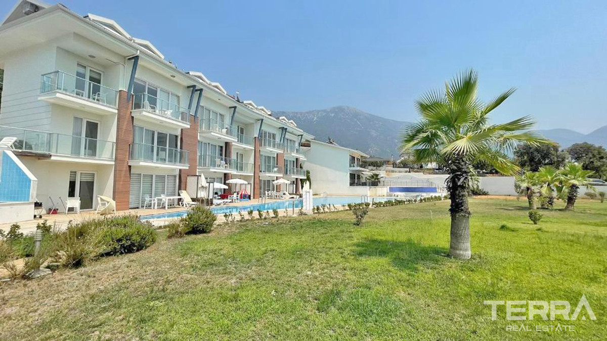 Resale 2-Bedroom Penthouse Apartment with Pool in Fethiye Ovacık - 56604