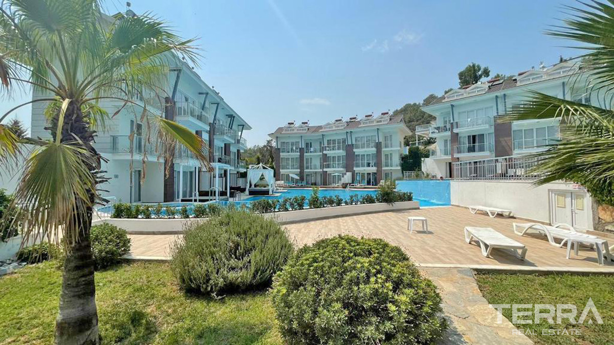 Resale 2-Bedroom Penthouse Apartment with Pool in Fethiye Ovacık - 56607