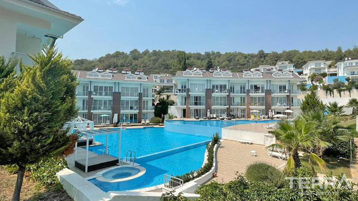 Resale 2-Bedroom Penthouse Apartment with Pool in Fethiye Ovacık - 56613