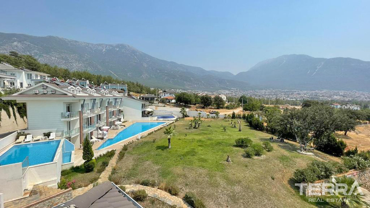 Resale 2-Bedroom Penthouse Apartment with Pool in Fethiye Ovacık - 56621