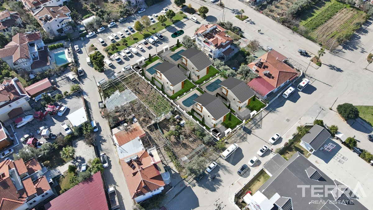 Detached Villas with Private Pool in Fethiye Town Center - 56643
