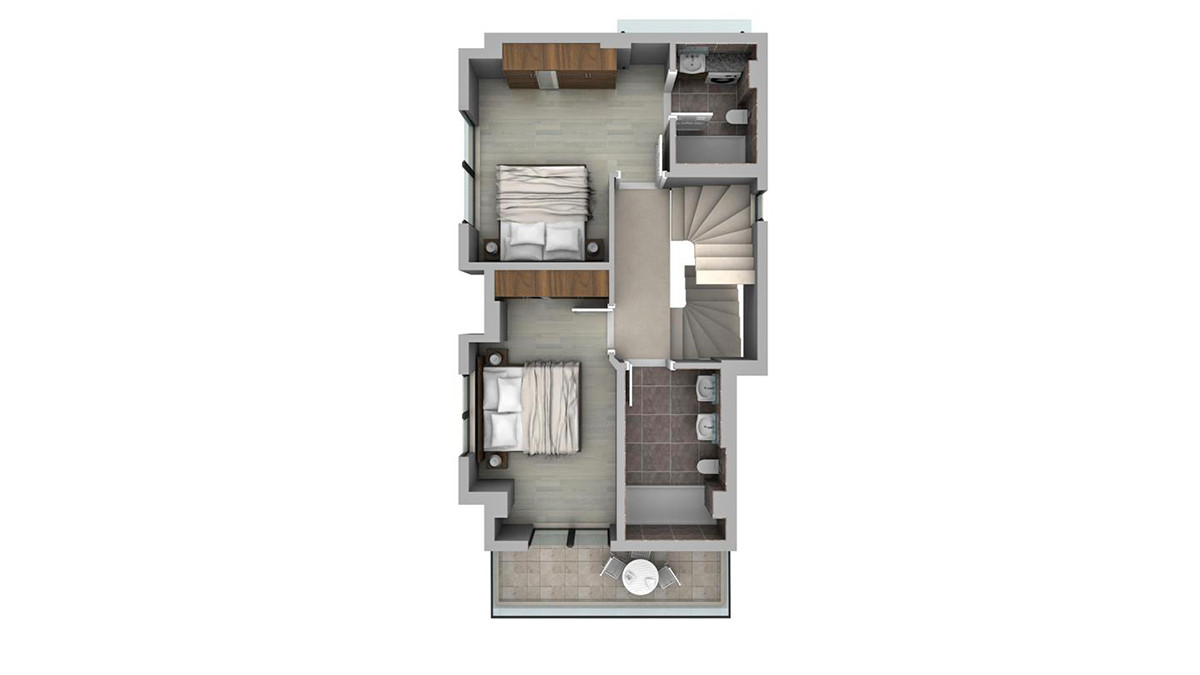 Detached Villas with Private Pool in Fethiye Town Center - 56650
