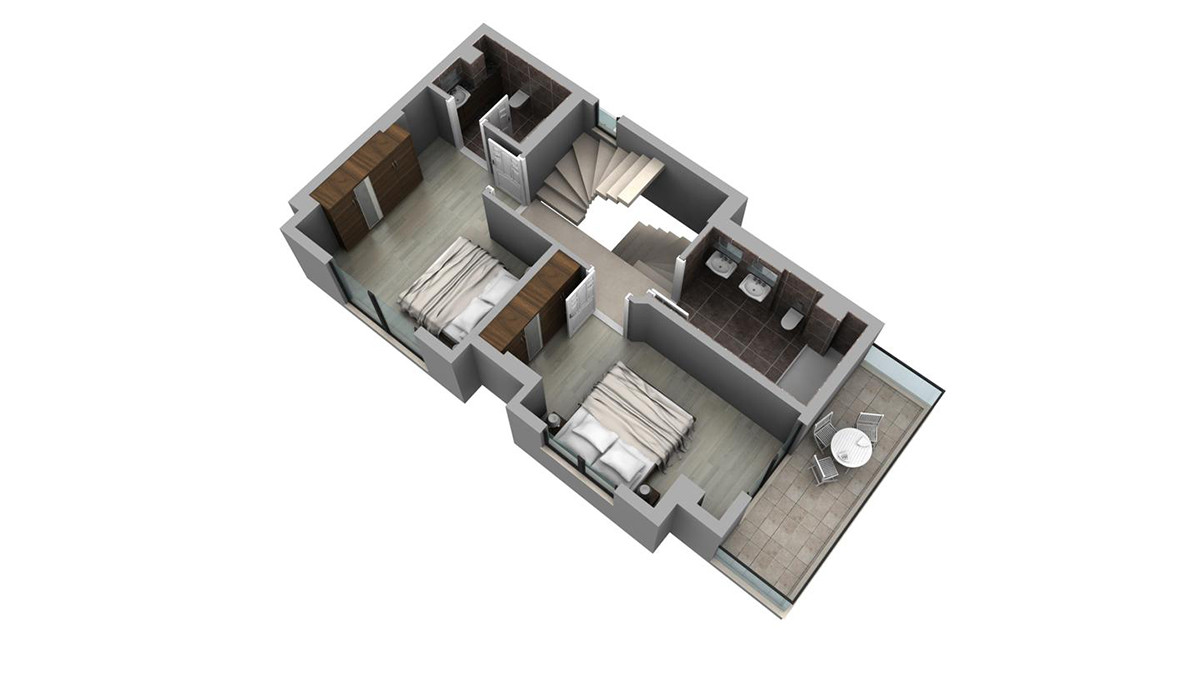 Detached Villas with Private Pool in Fethiye Town Center - 56655