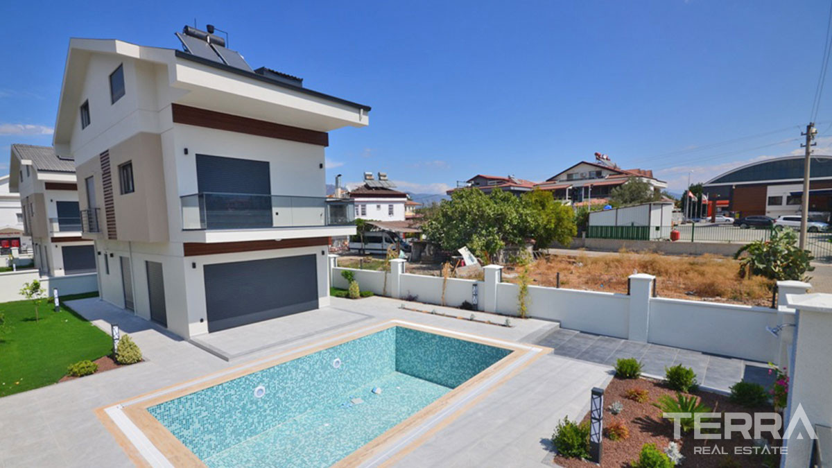 Detached Villas with Private Pool in Fethiye Town Center - 58294
