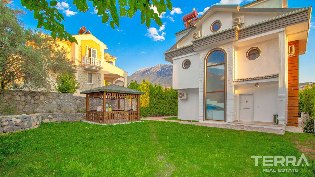Resale 4-Bedroom Villa with Large Swimming Pool in Fethiye, Ovacık - 56703