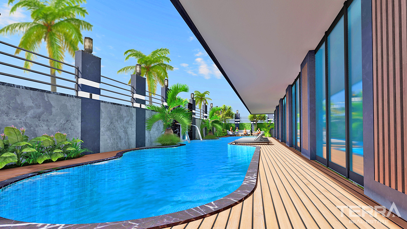 Centrally Located Invstment Apartments with Luxury Amenities in Alanya - 56749