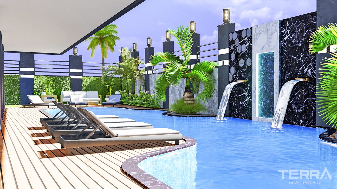 Centrally Located Invstment Apartments with Luxury Amenities in Alanya - 56759