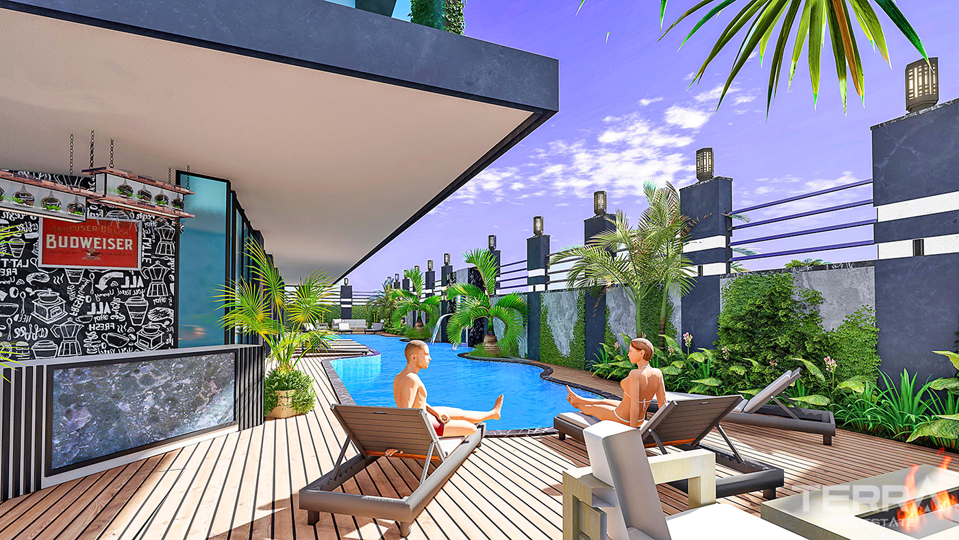 Centrally Located Invstment Apartments with Luxury Amenities in Alanya - 56761