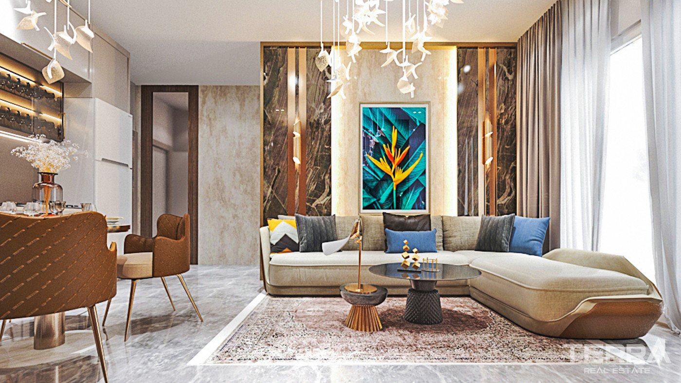 Centrally Located Invstment Apartments with Luxury Amenities in Alanya - 56777