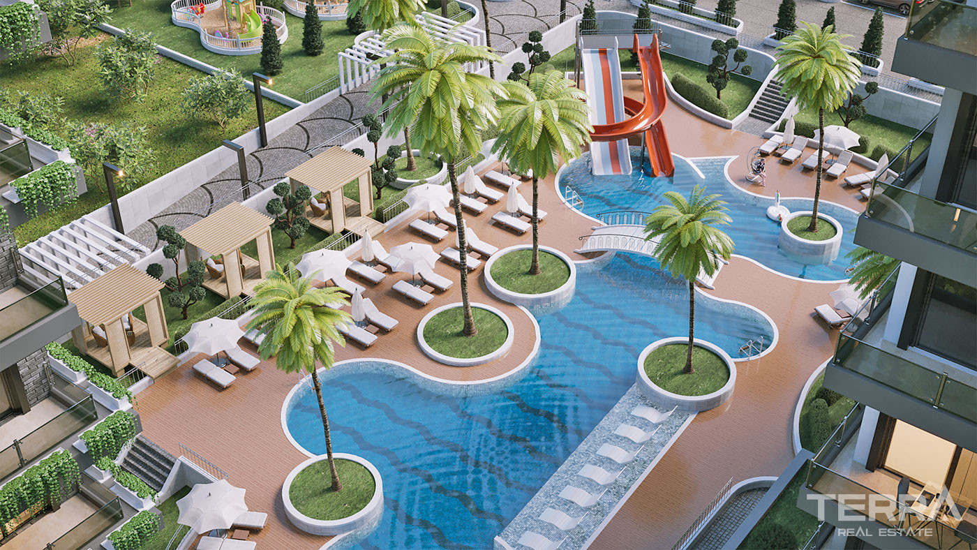 Olive Paradise Čaršija III – Lejligheder i Avsallar, Alanya, Tyrkiet - 56870