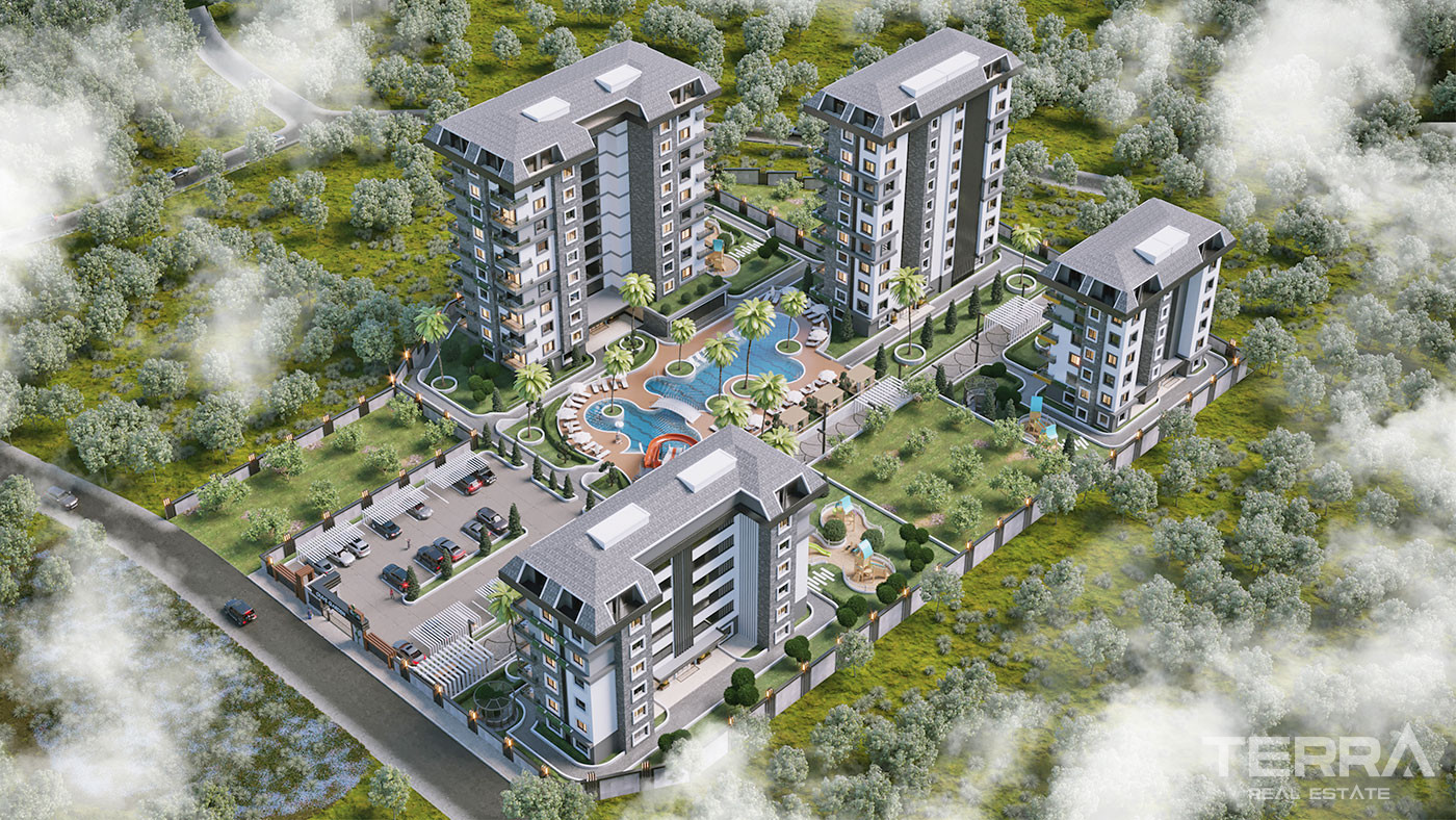 Olive Paradise Čaršija III – Lejligheder i Avsallar, Alanya, Tyrkiet - 56876