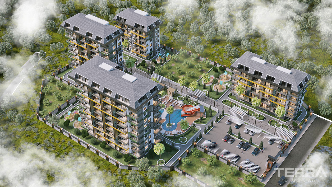 Olive Paradise Čaršija III – Lejligheder i Avsallar, Alanya, Tyrkiet - 56879