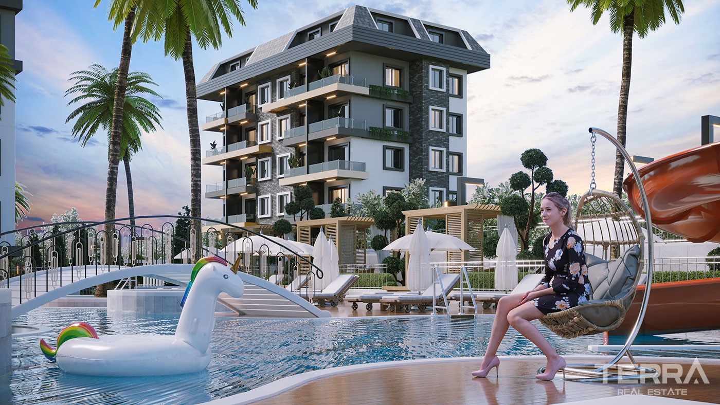 Olive Paradise Čaršija III – Lejligheder i Avsallar, Alanya, Tyrkiet - 56933