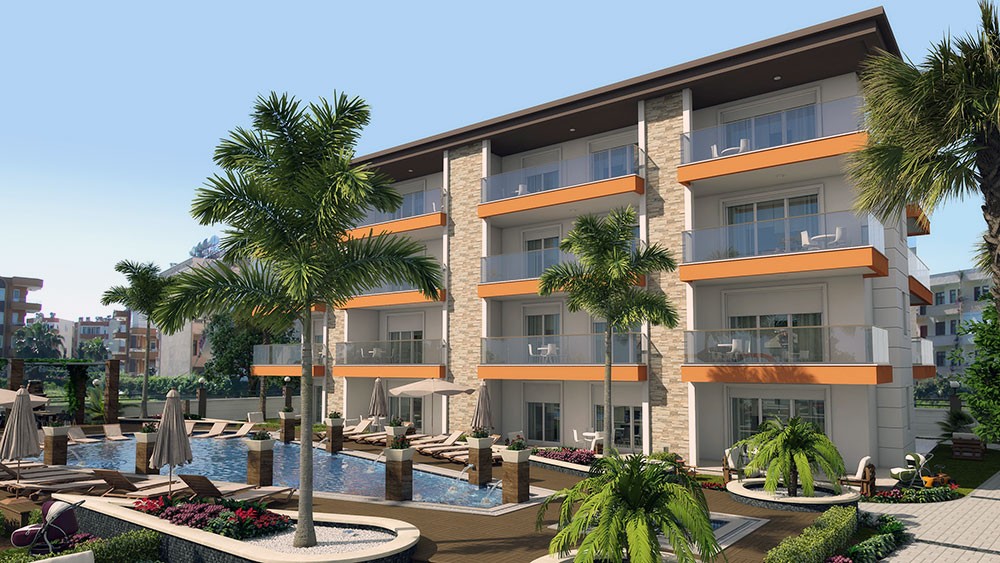 Bezahlbare Strand-­Apartments in Avsallar, Alanya - 1168