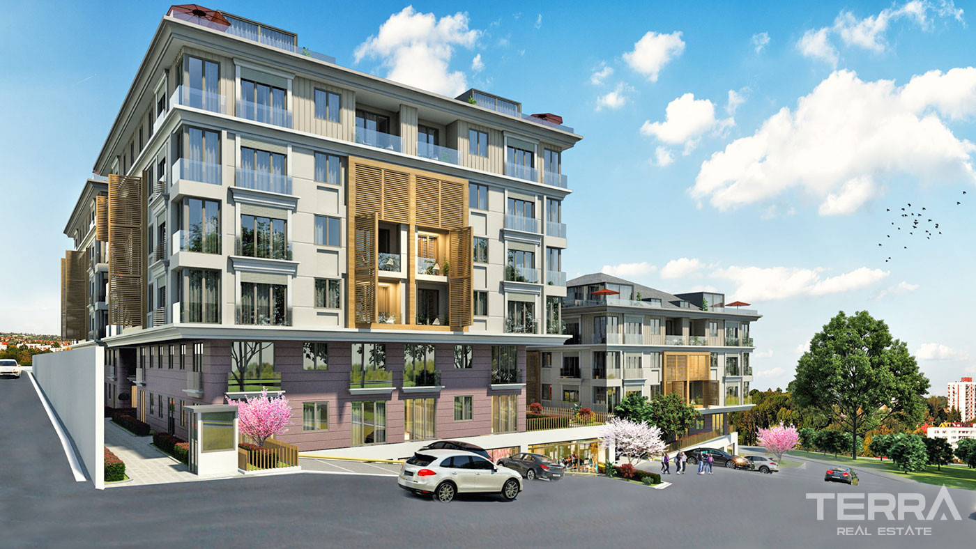 Luxurious Sea View Apartments with Bosphorus View in Istanbul Üsküdar - 56936
