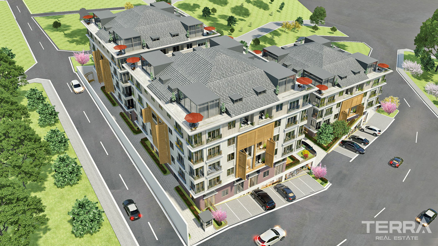 Luxurious Sea View Apartments with Bosphorus View in Istanbul Üsküdar - 56939