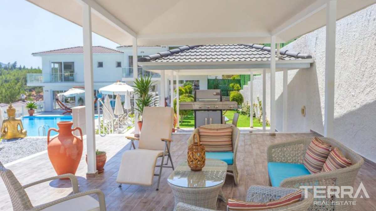 Resale Luxury Villa with Infinity Pool in Fethiye, Ovacık - 57080