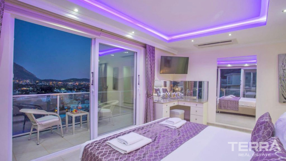 Resale Luxury Villa with Infinity Pool in Fethiye, Ovacık - 57094