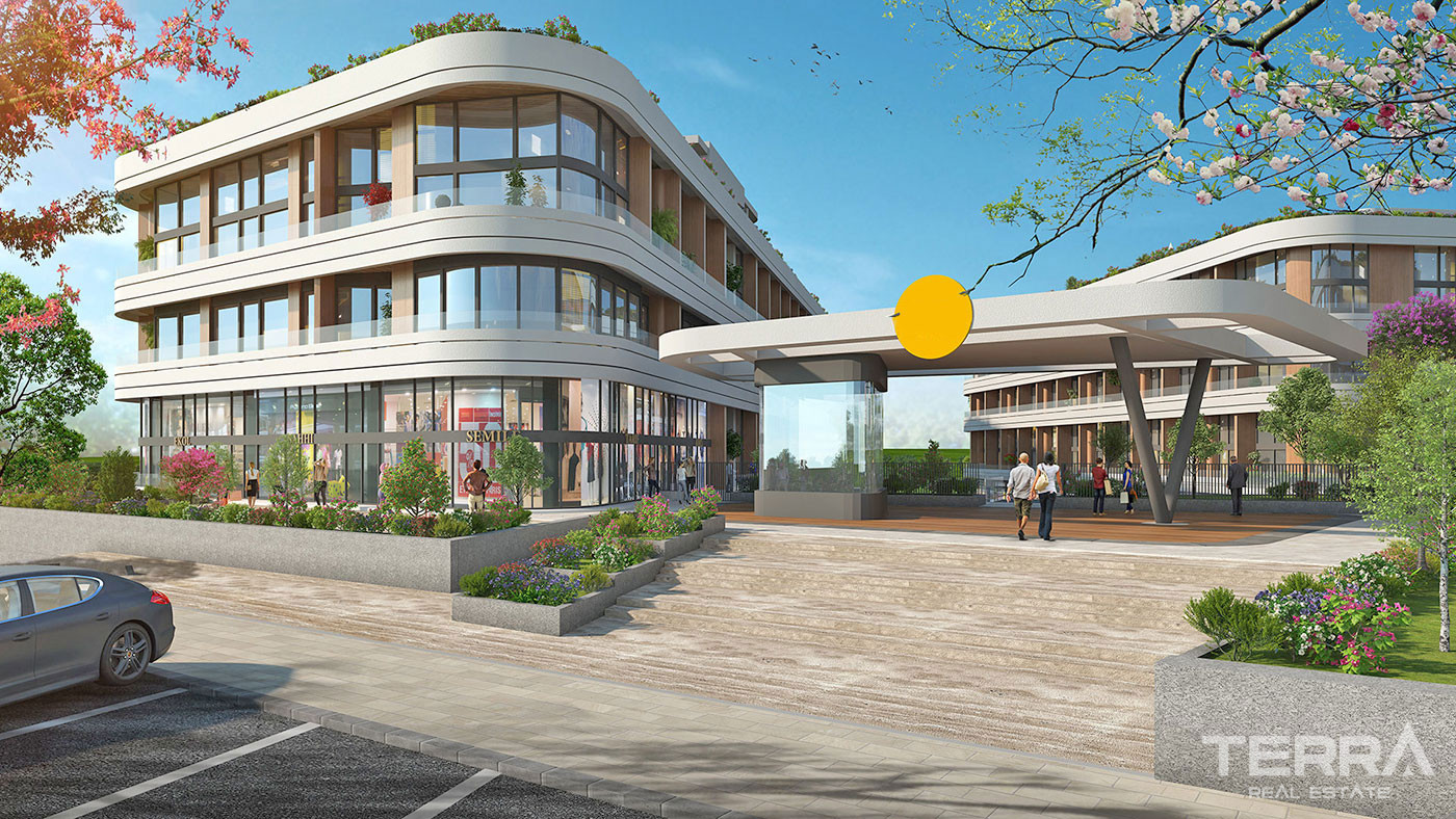 Luxury Apartments in Istanbul Beylikdüzü with Uninterrupted Sea View - 57111