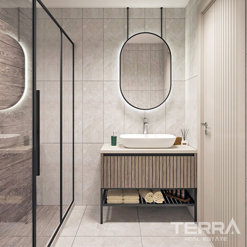 Luxury Apartments in Istanbul Beylikdüzü with Uninterrupted Sea View - 57145