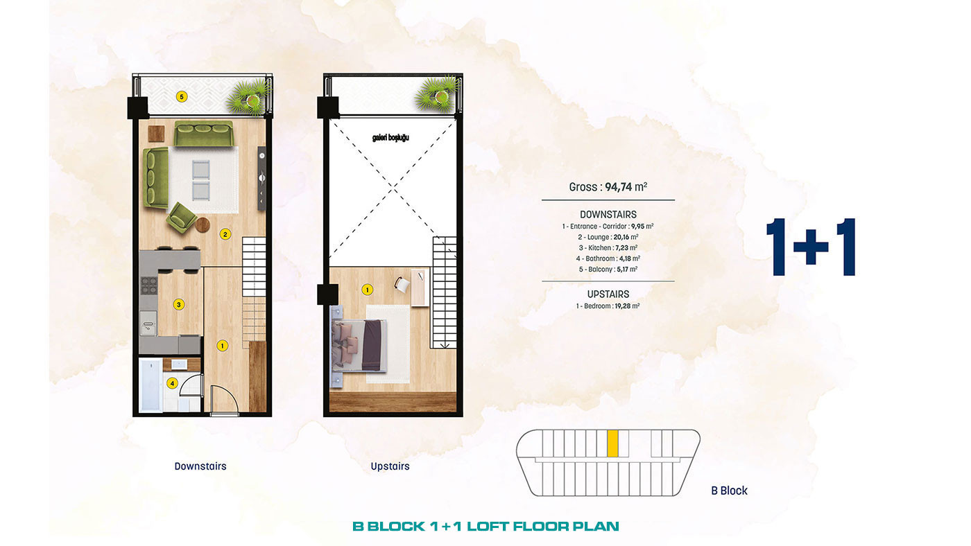 Luxury Apartments in Istanbul Beylikdüzü with Uninterrupted Sea View - 57147