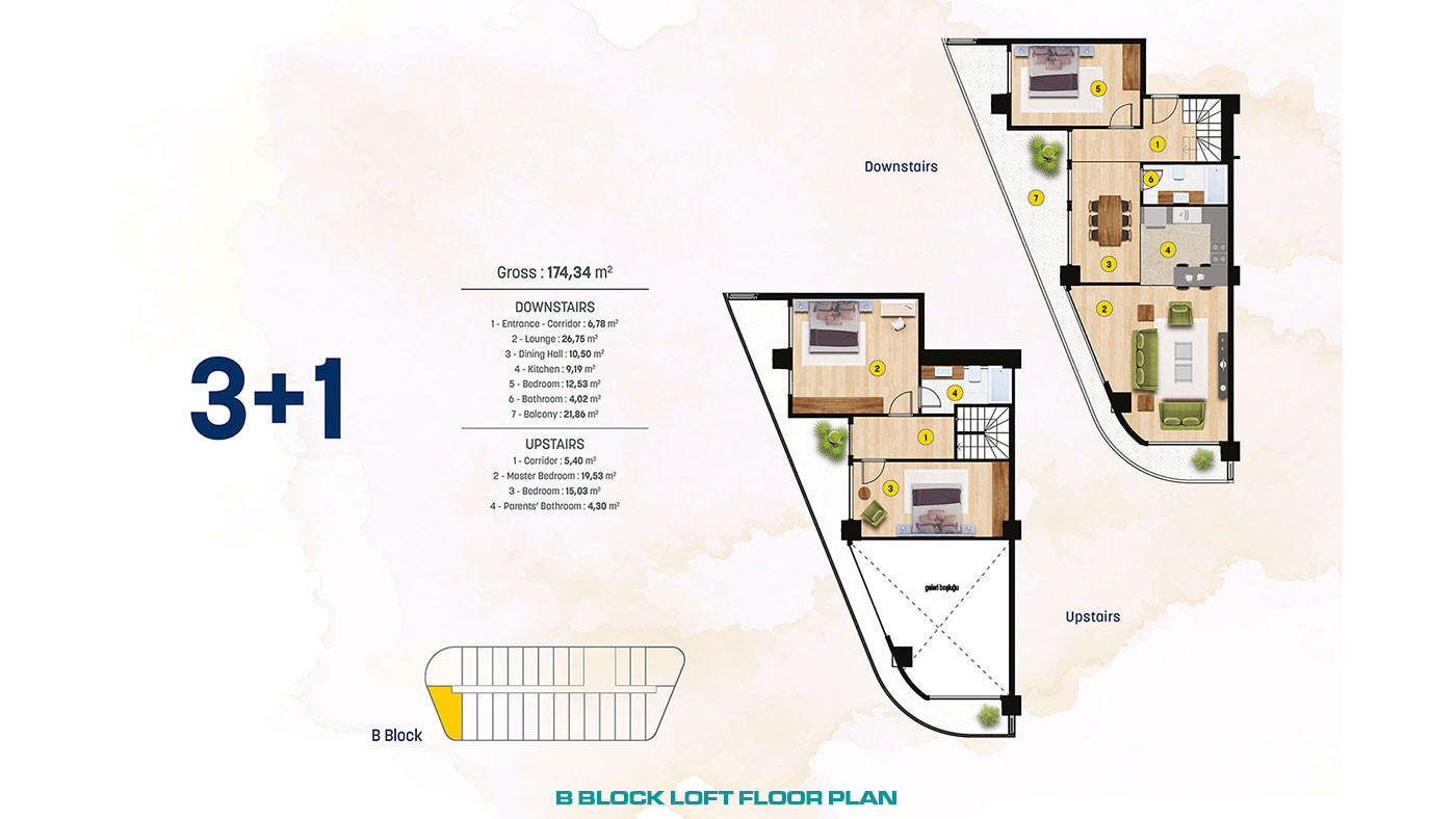 Luxury Apartments in Istanbul Beylikdüzü with Uninterrupted Sea View - 57150