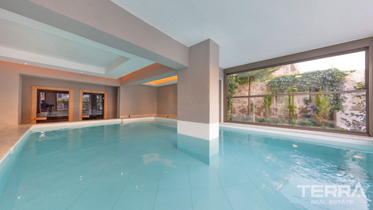 Luxury Villa with Outdoor and Indoor Pools in Fethiye, Ovacık - 57243