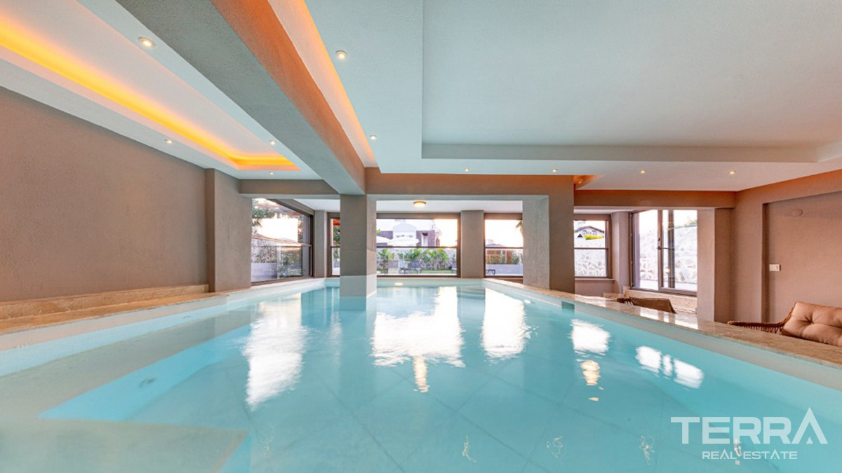 Luxury Villa with Outdoor and Indoor Pools in Fethiye, Ovacık - 57244
