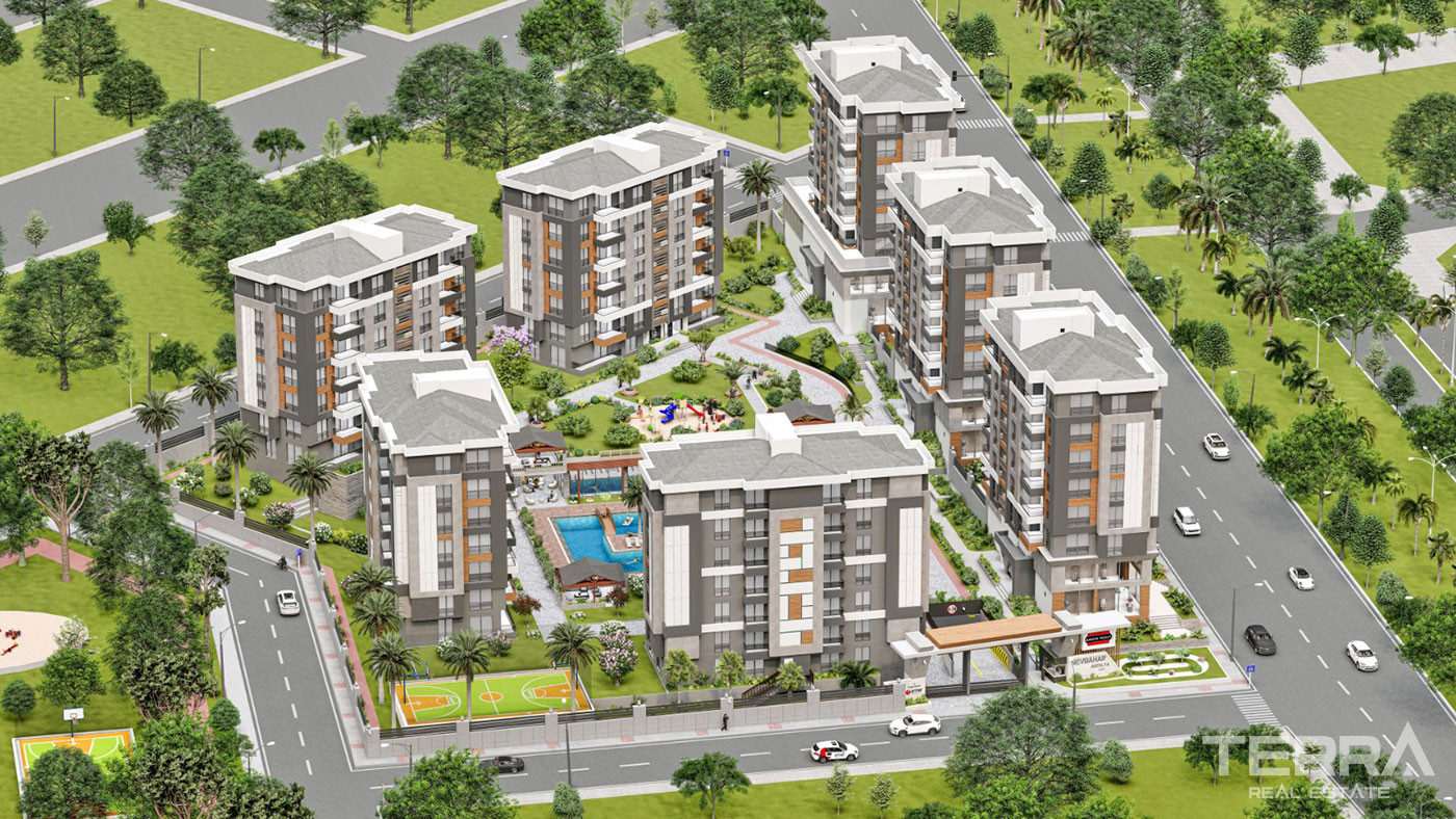 Investment Apartments with Luxury Features in Antalya Kepez - 57261