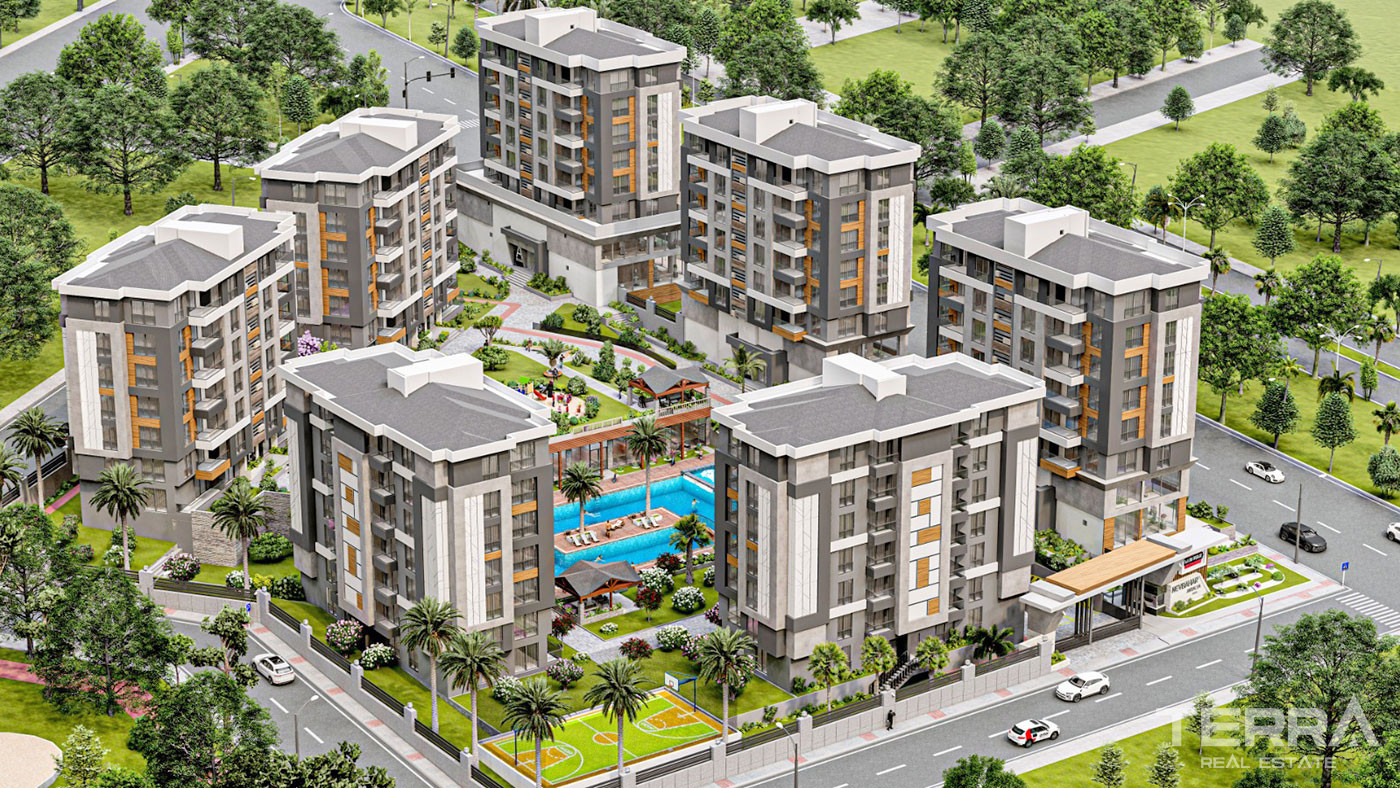 Investment Apartments with Luxury Features in Antalya Kepez - 57262