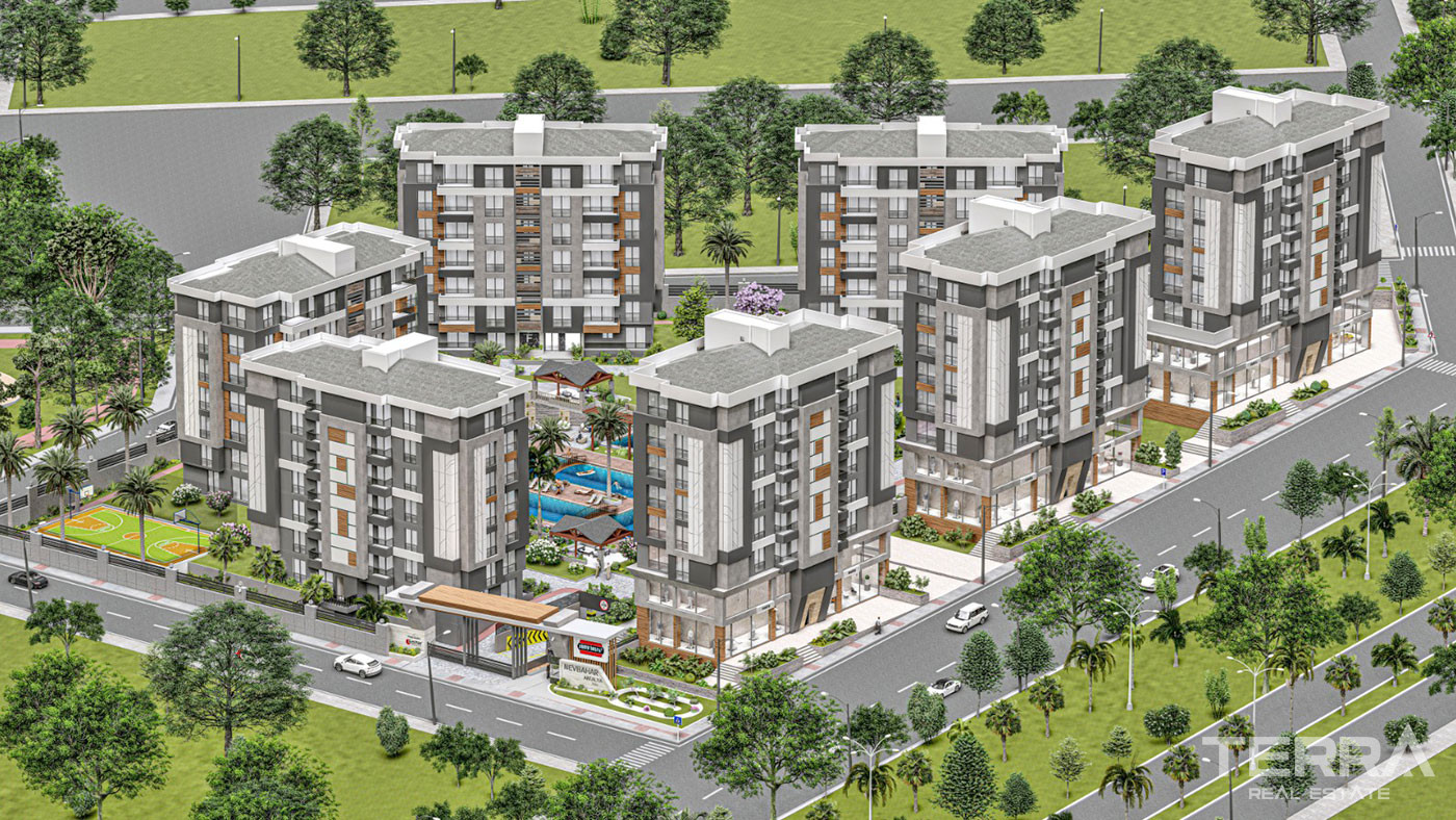 Investment Apartments with Luxury Features in Antalya Kepez - 57265