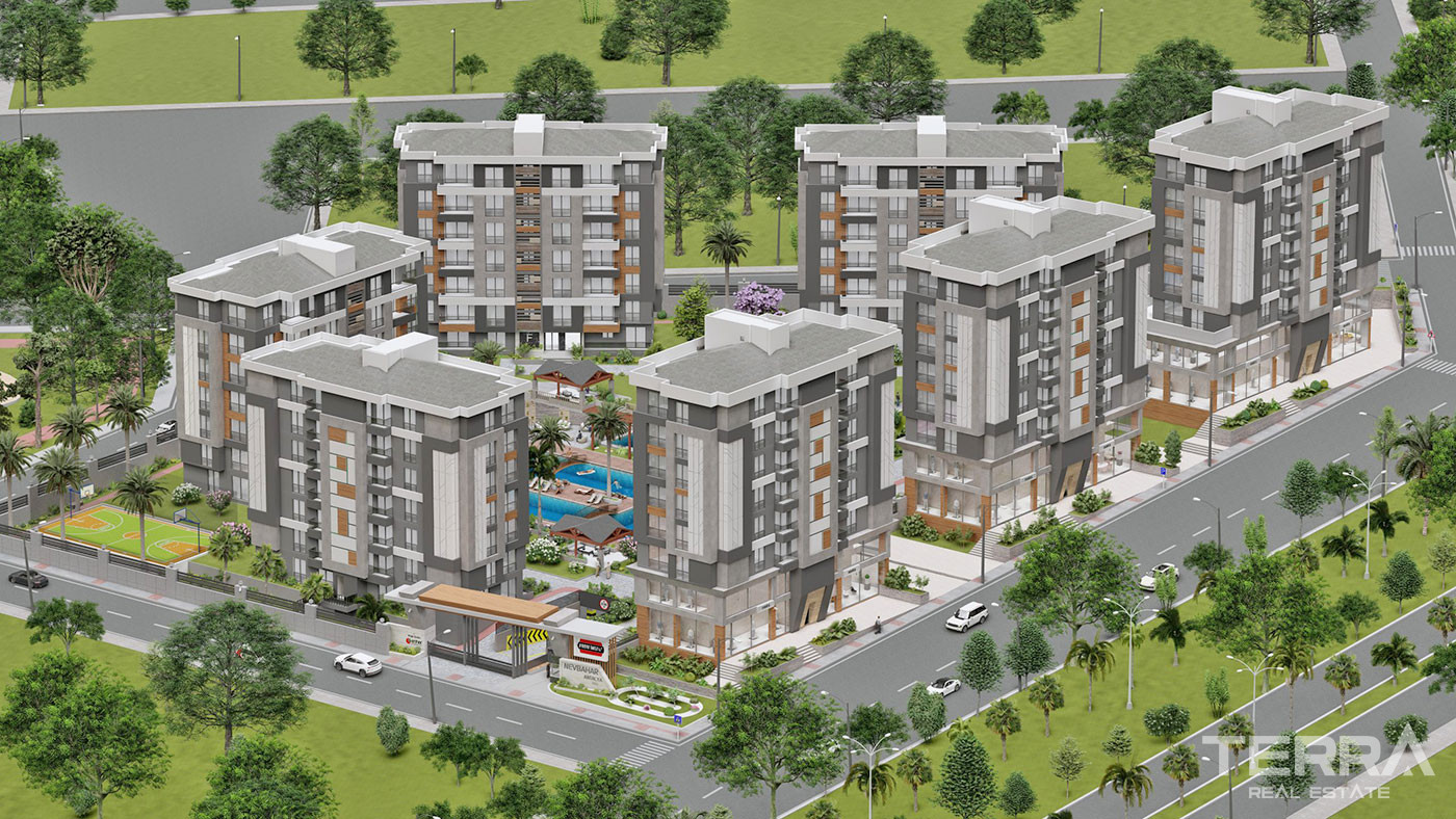 Investment Apartments with Luxury Features in Antalya Kepez - 57266