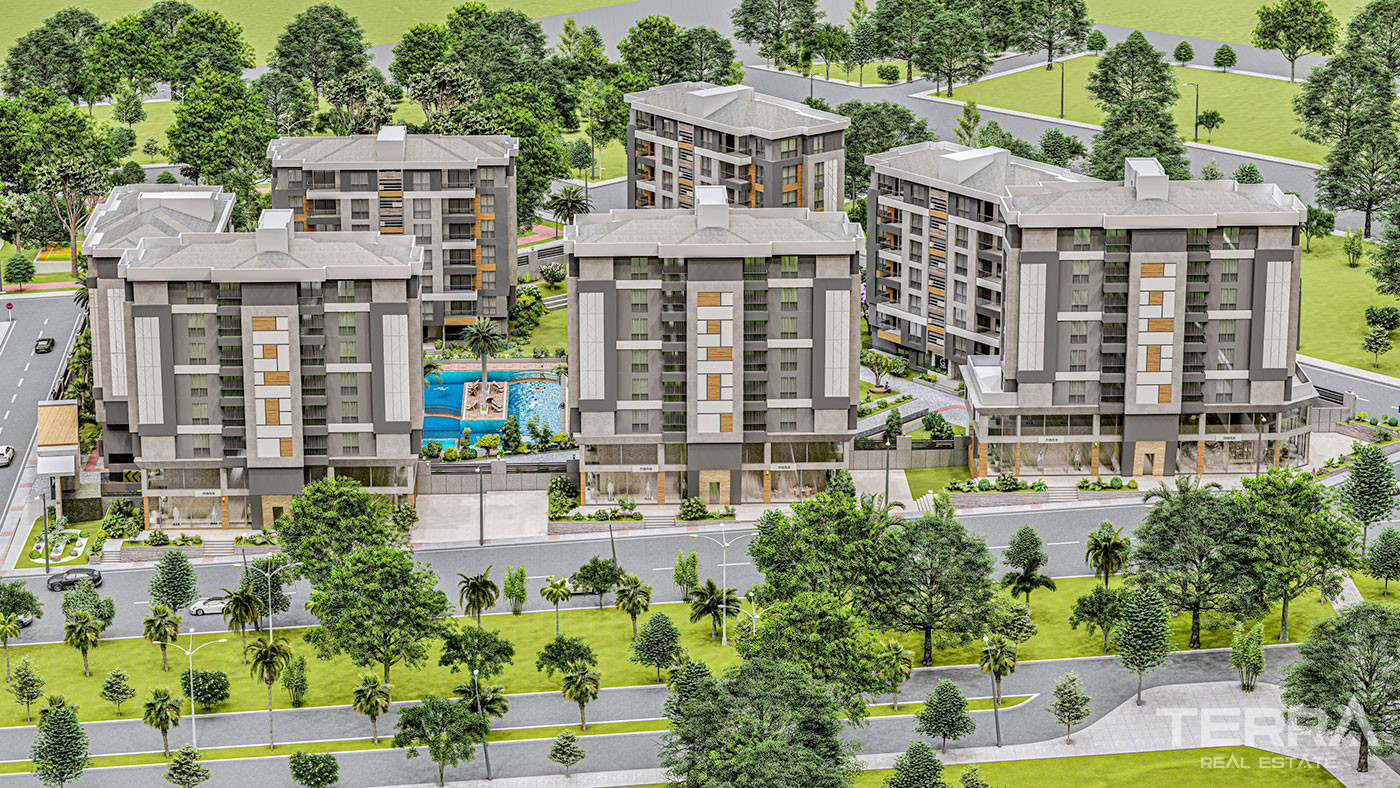 Investment Apartments with Luxury Features in Antalya Kepez - 57267