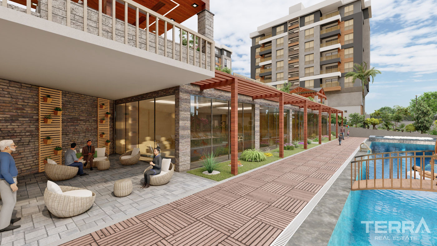 Investment Apartments with Luxury Features in Antalya Kepez - 57275