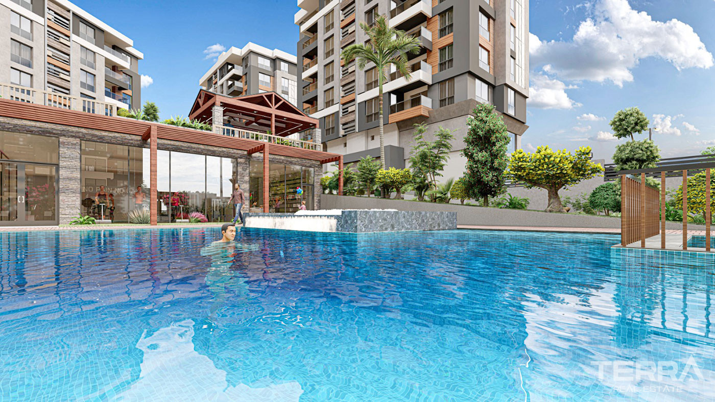 Investment Apartments with Luxury Features in Antalya Kepez - 57278
