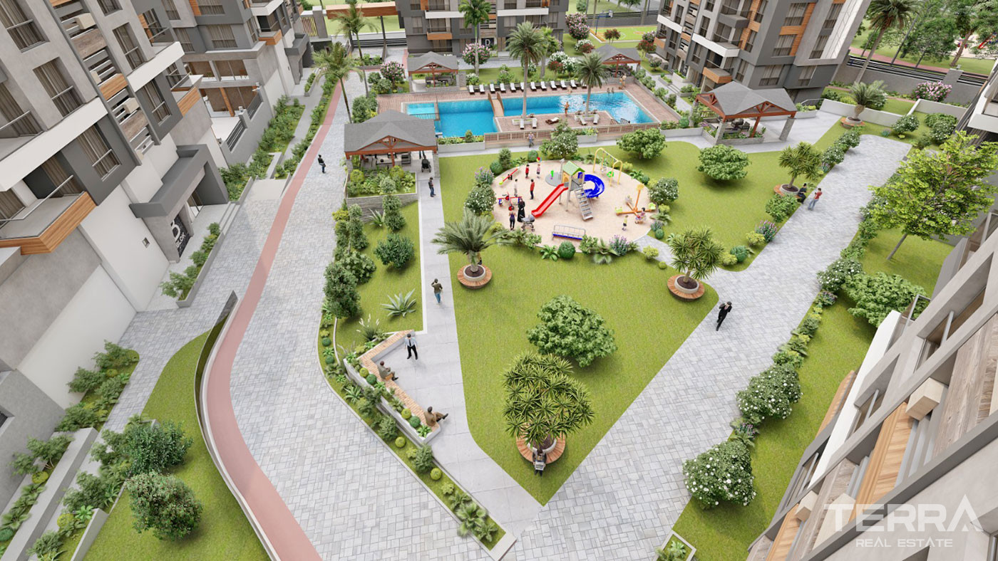 Investment Apartments with Luxury Features in Antalya Kepez - 57279