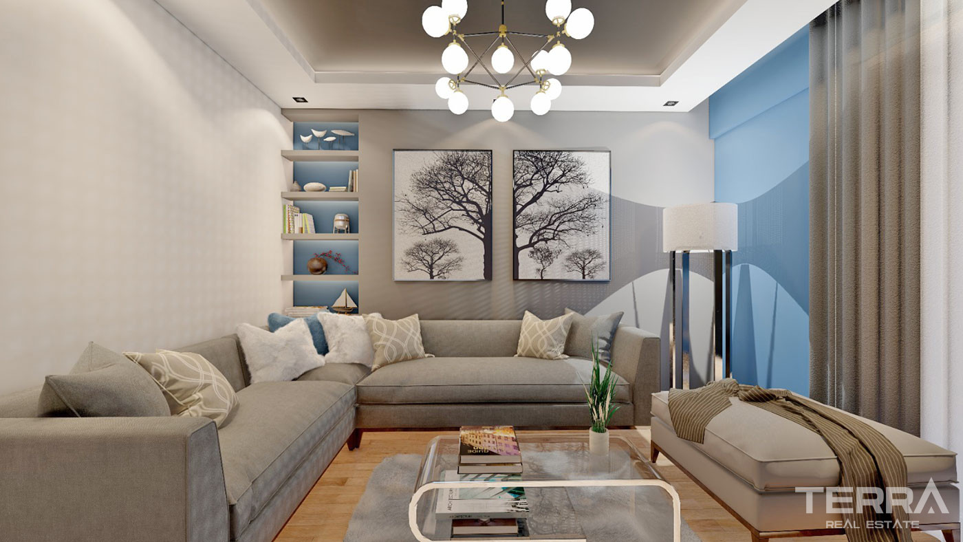 Investment Apartments with Luxury Features in Antalya Kepez - 57283