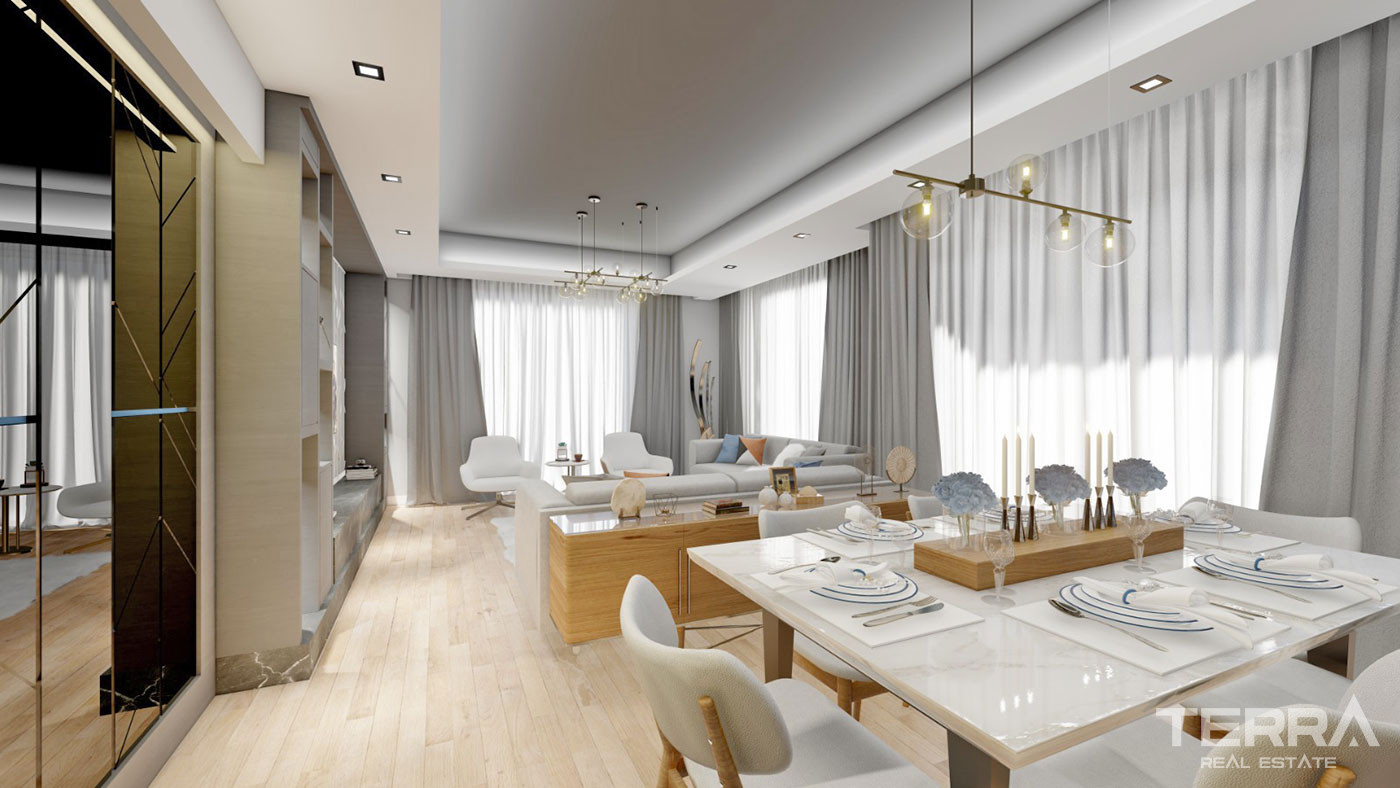 Investment Apartments with Luxury Features in Antalya Kepez - 57284