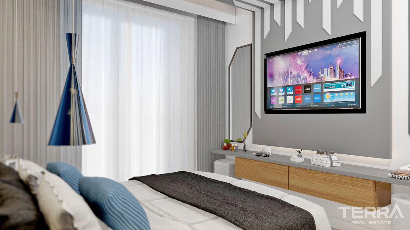 Investment Apartments with Luxury Features in Antalya Kepez - 57286