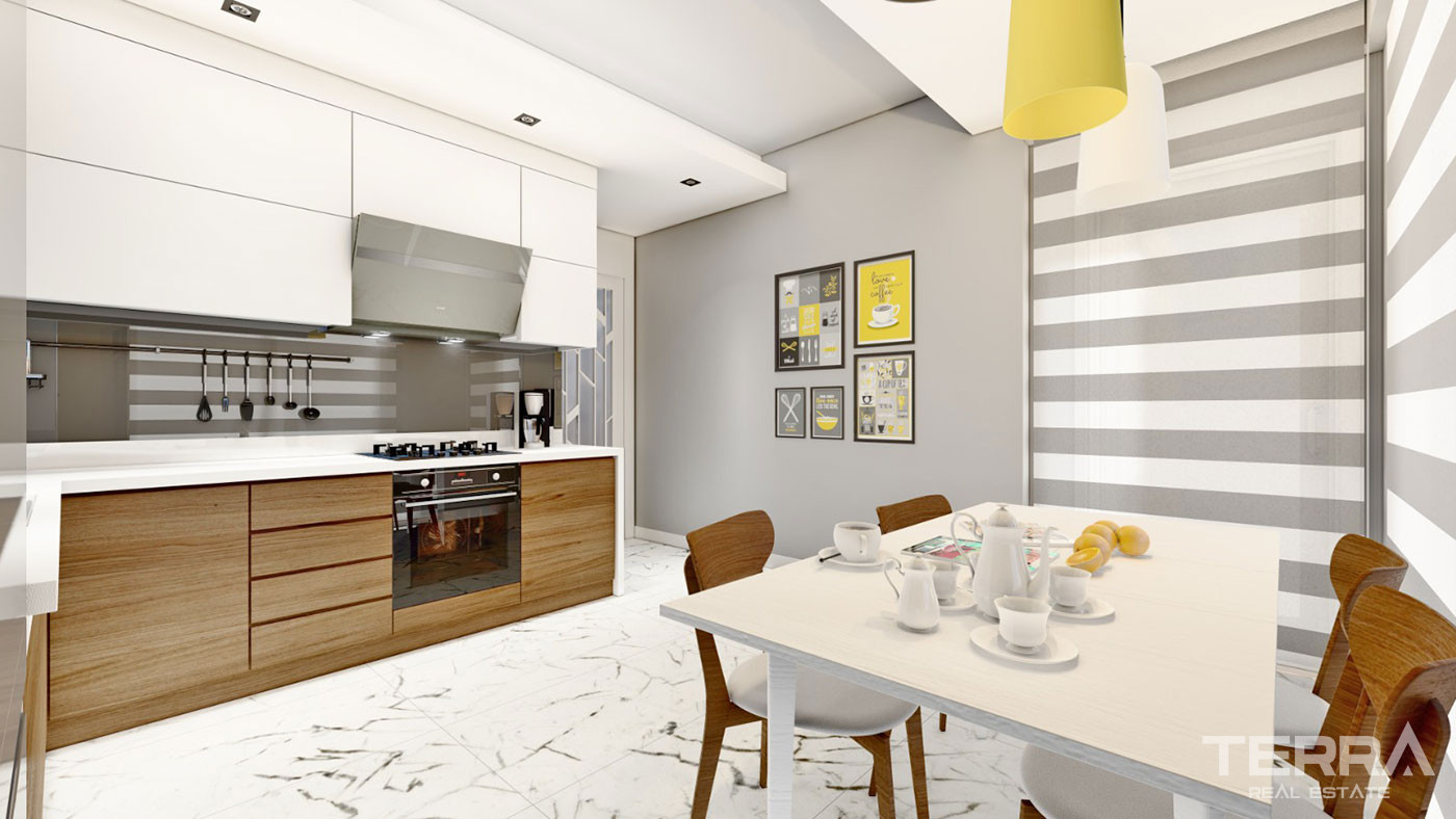 Investment Apartments with Luxury Features in Antalya Kepez - 57291