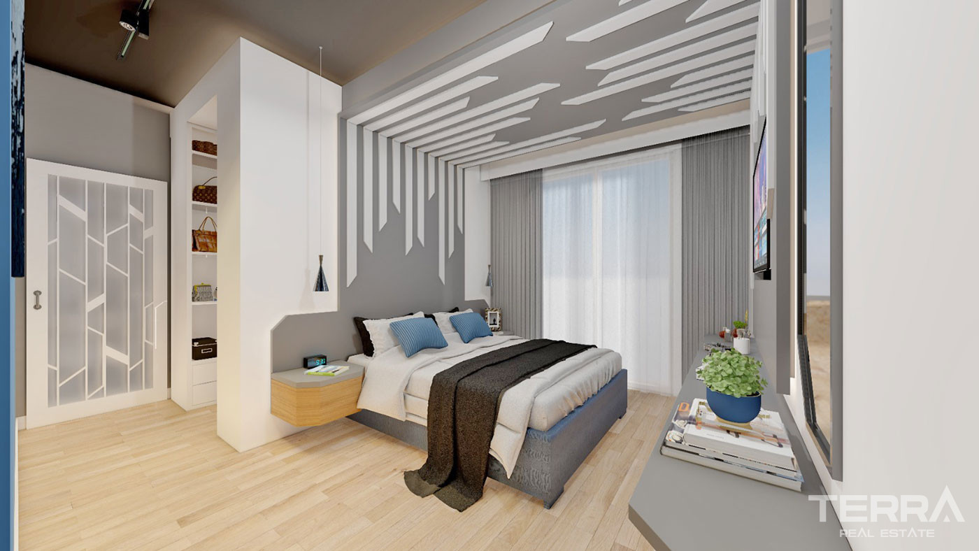 Investment Apartments with Luxury Features in Antalya Kepez - 57292