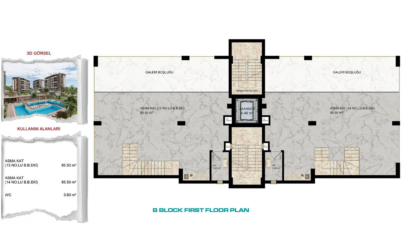 Investment Apartments with Luxury Features in Antalya Kepez - 57297