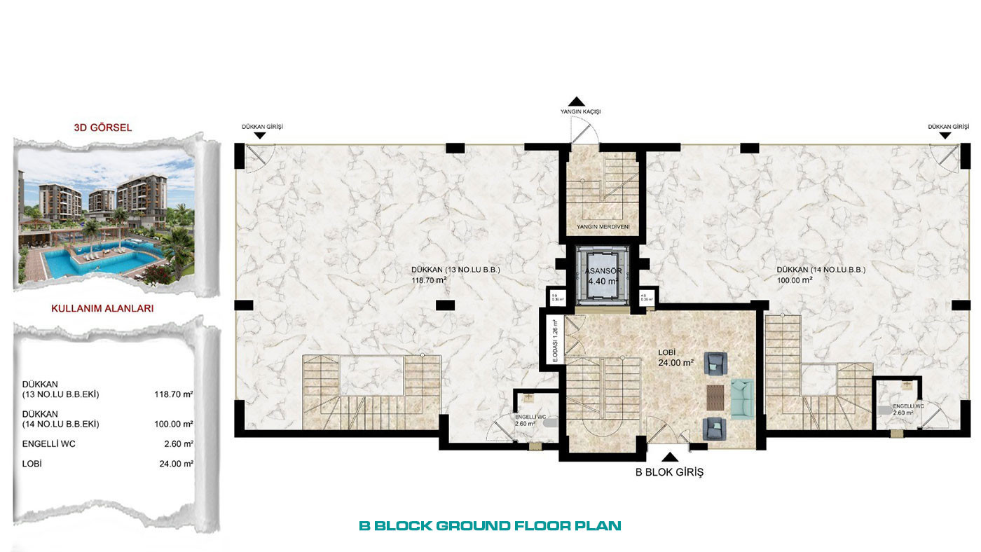 Investment Apartments with Luxury Features in Antalya Kepez - 57299