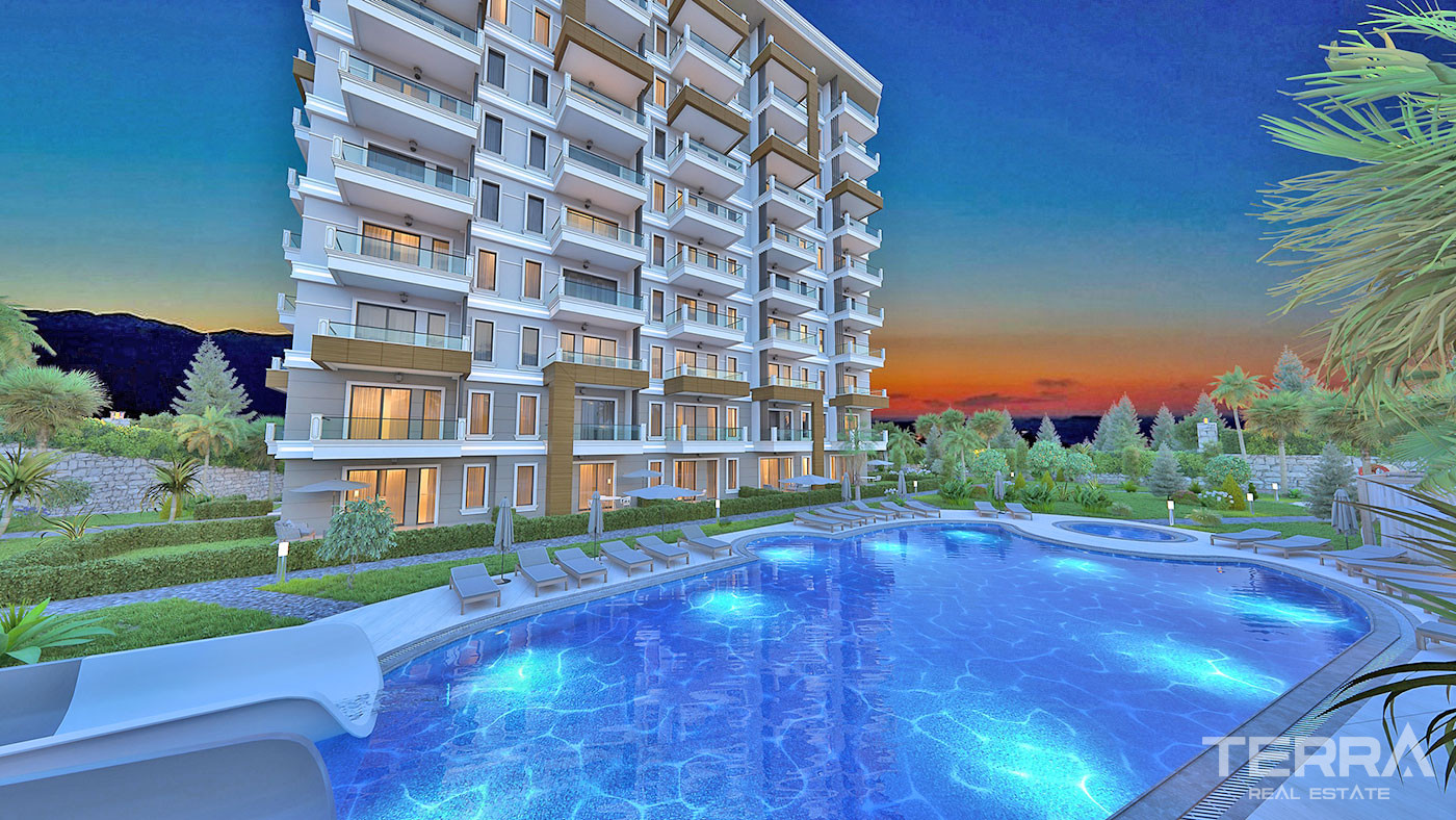 Bargain Apartments Close to the Sandy Beach in Demirtaş, Alanya