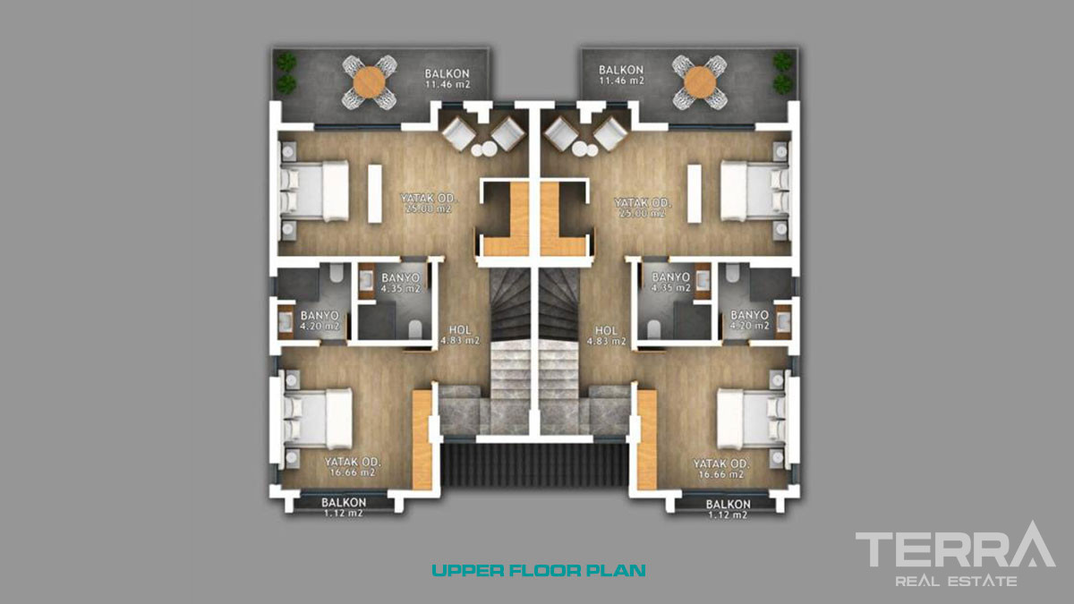Luxury Villas in Fethiye Town with a Large Pool Close to the Sea - 57522