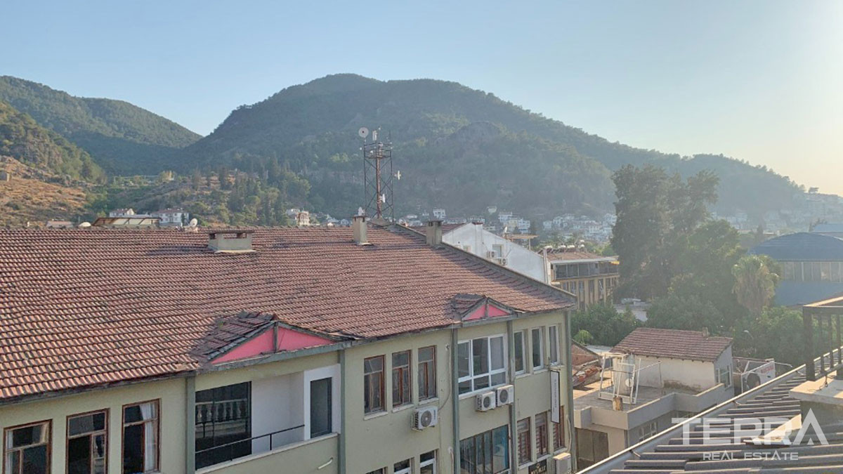 Furnished Resale Penthouse Apartment 150 m from the Sea in Fethiye - 57527