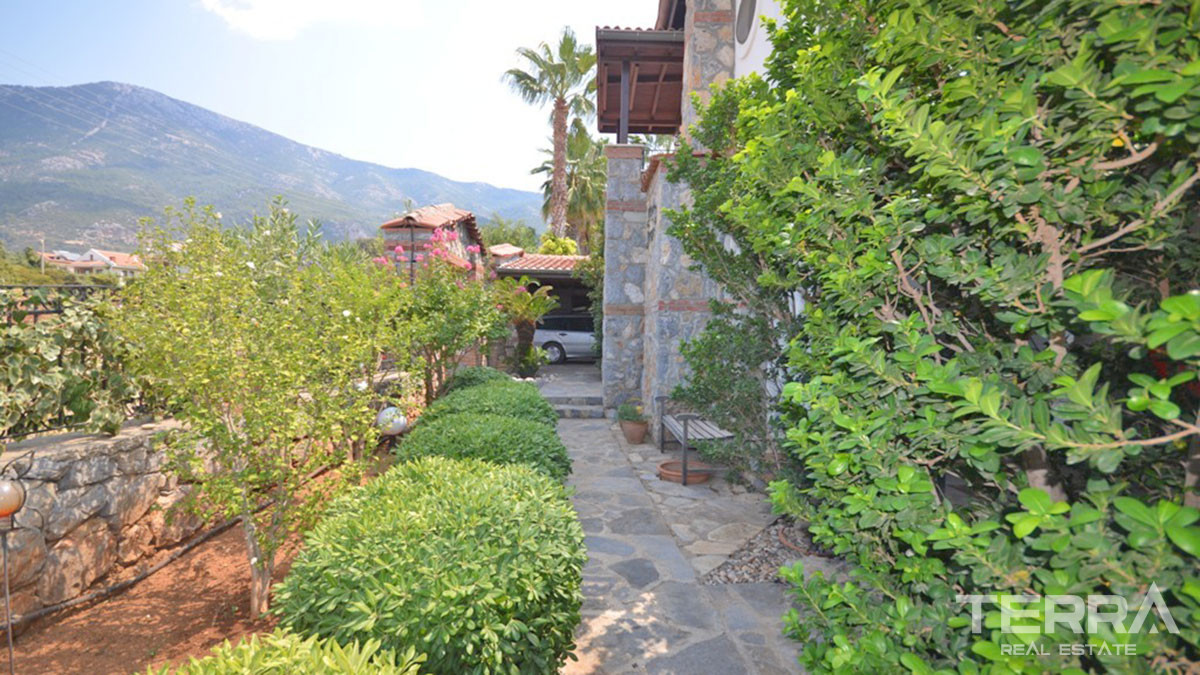 Villa in Fethiye Ovacık with Large Garden and Private Swimming Pool - 57420