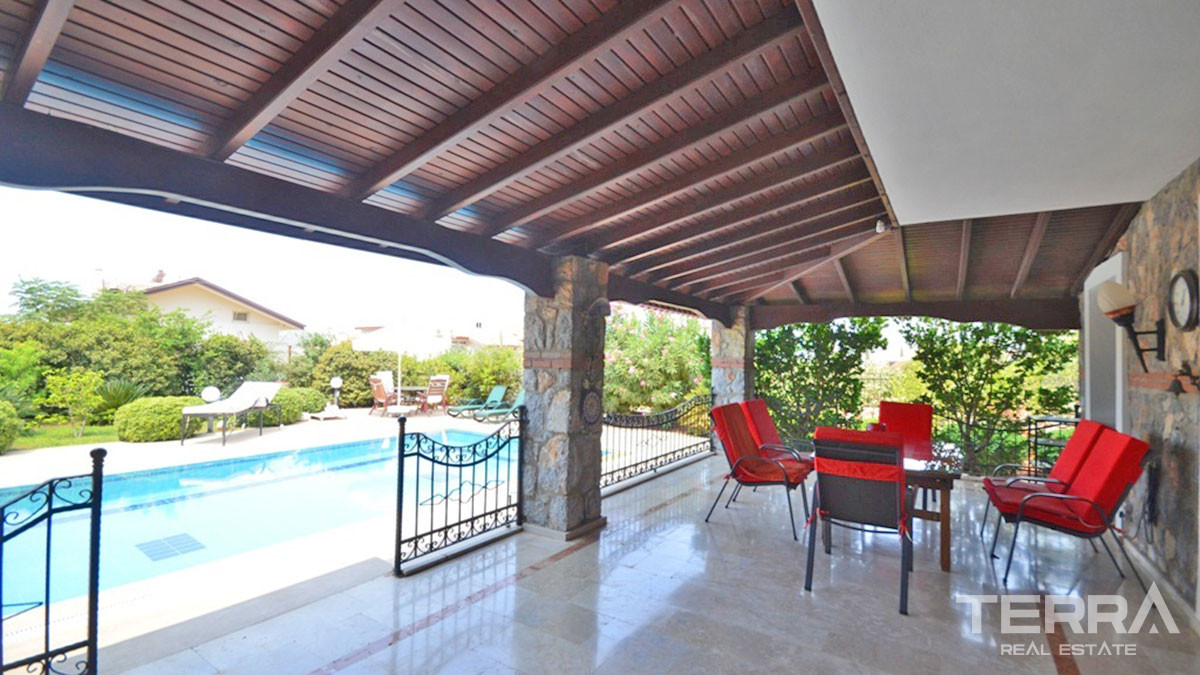 Villa in Fethiye Ovacık with Large Garden and Private Swimming Pool - 57423