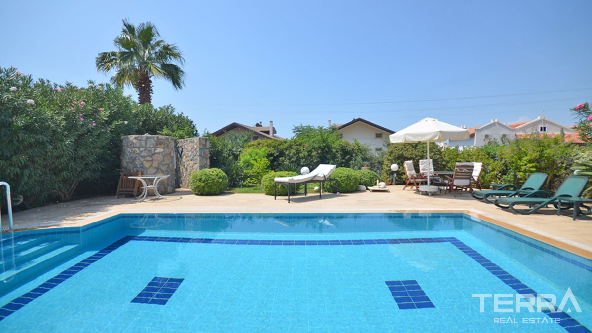 Villa in Fethiye Ovacık with Large Garden and Private Swimming Pool - 57425